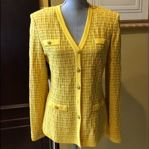 St John Jacket Boucle Style sz 6